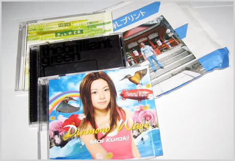 Kiriman CD dari Jepang, ありがとう!!